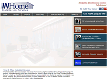 Tablet Screenshot of inhomeinstallation.com